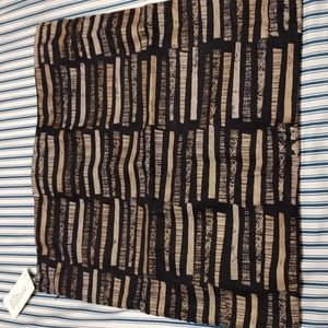 Richard Fisher Modern Black Suede Pillow Case